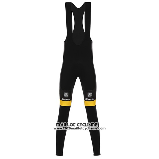 2016 Maillot Ciclismo Lotto NL Jumbo Jaune et Noir Manches Longues et Cuissard